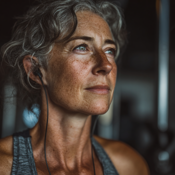 Активні люди літнього віку займаються фітнесом